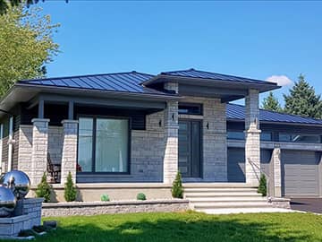 Toiture métallique et en tôle à Trois-Rivières